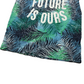 Matalan Blue and Green Leaves T-shirt Age 6