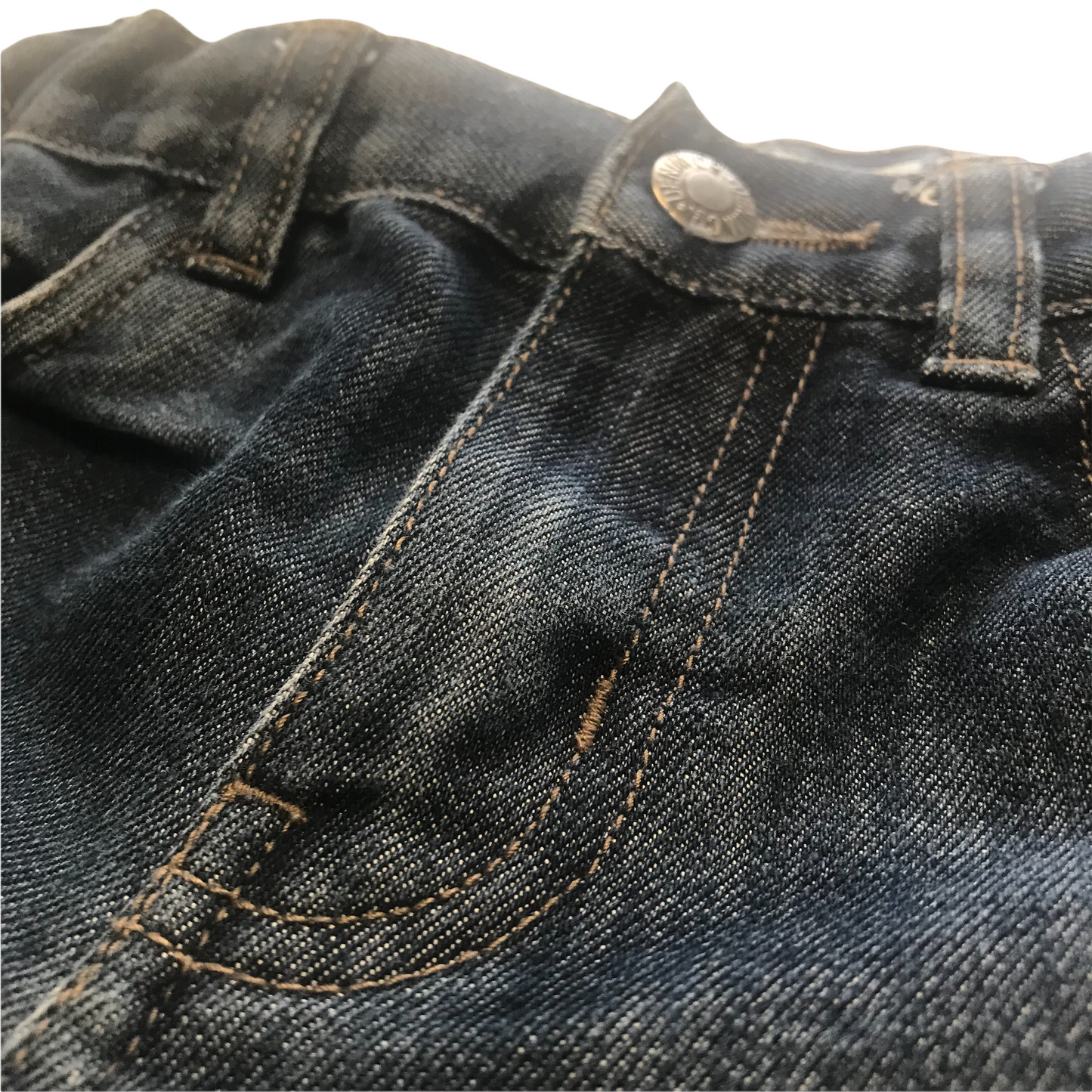 Primark Navy Blue Denim Shorts Age 6