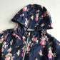 Primark Navy Blue Floral Light Parka Jacket Age 6