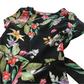 Black and Floral Flared Jumpsuit Age 6
