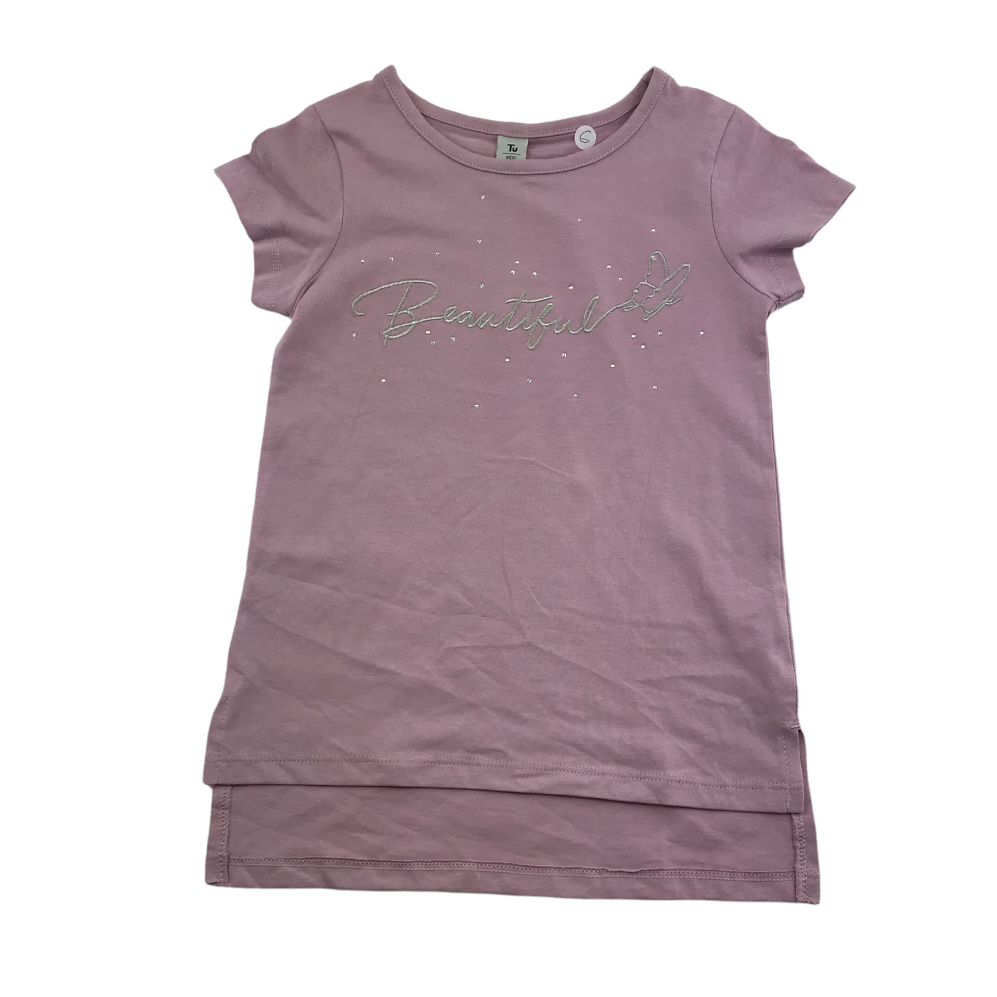 Tu Light Purple Beautiful T-shirt Age 6