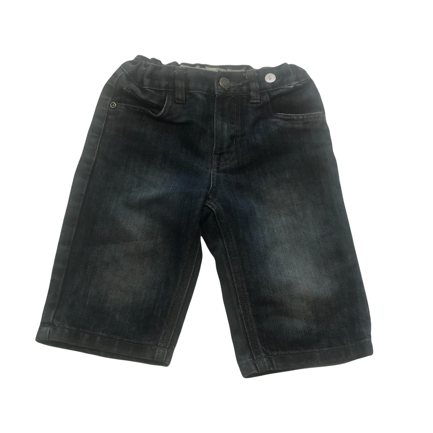 Primark Navy Blue Denim Shorts Age 6