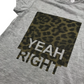 PEP&CO Grey Animal Print T-shirt Age 6