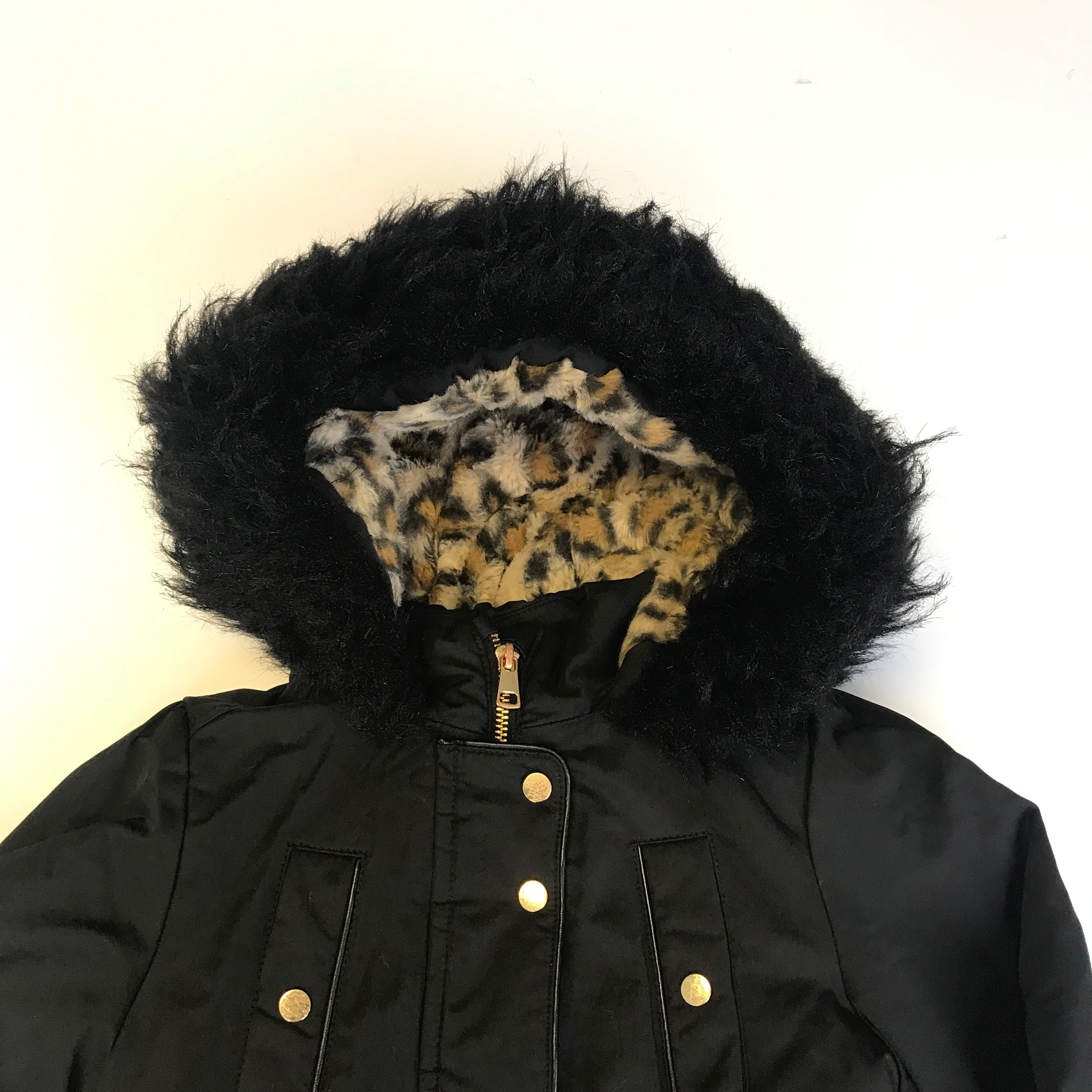 Next black sale parka