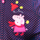 Peppa Pig Navy Dotted Hoodie Age 6