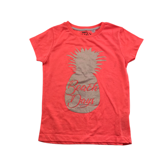 PEP&CO Red Pineapple T-shirt Age 6