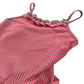 Primark Bright Pink and White Stripy Swimsuit Age 6