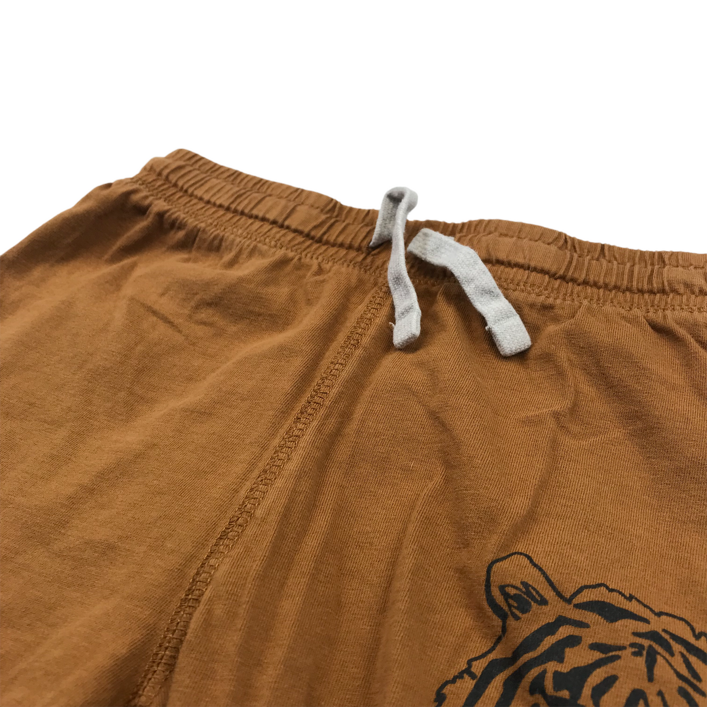 H&M Brown Tiger Print Shorts Age 6