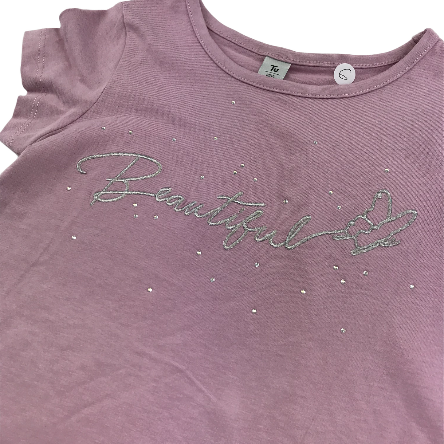 Tu Light Purple Beautiful T-shirt Age 6