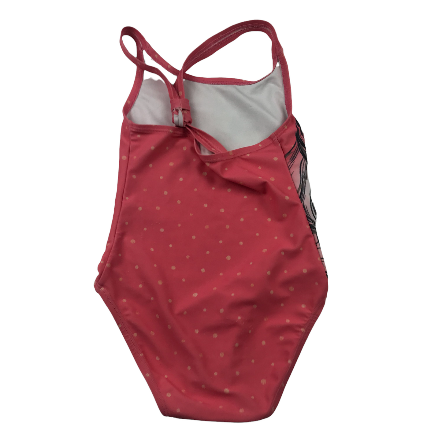 Disney Beauty and The Beast Pink Swimsuit Age 6