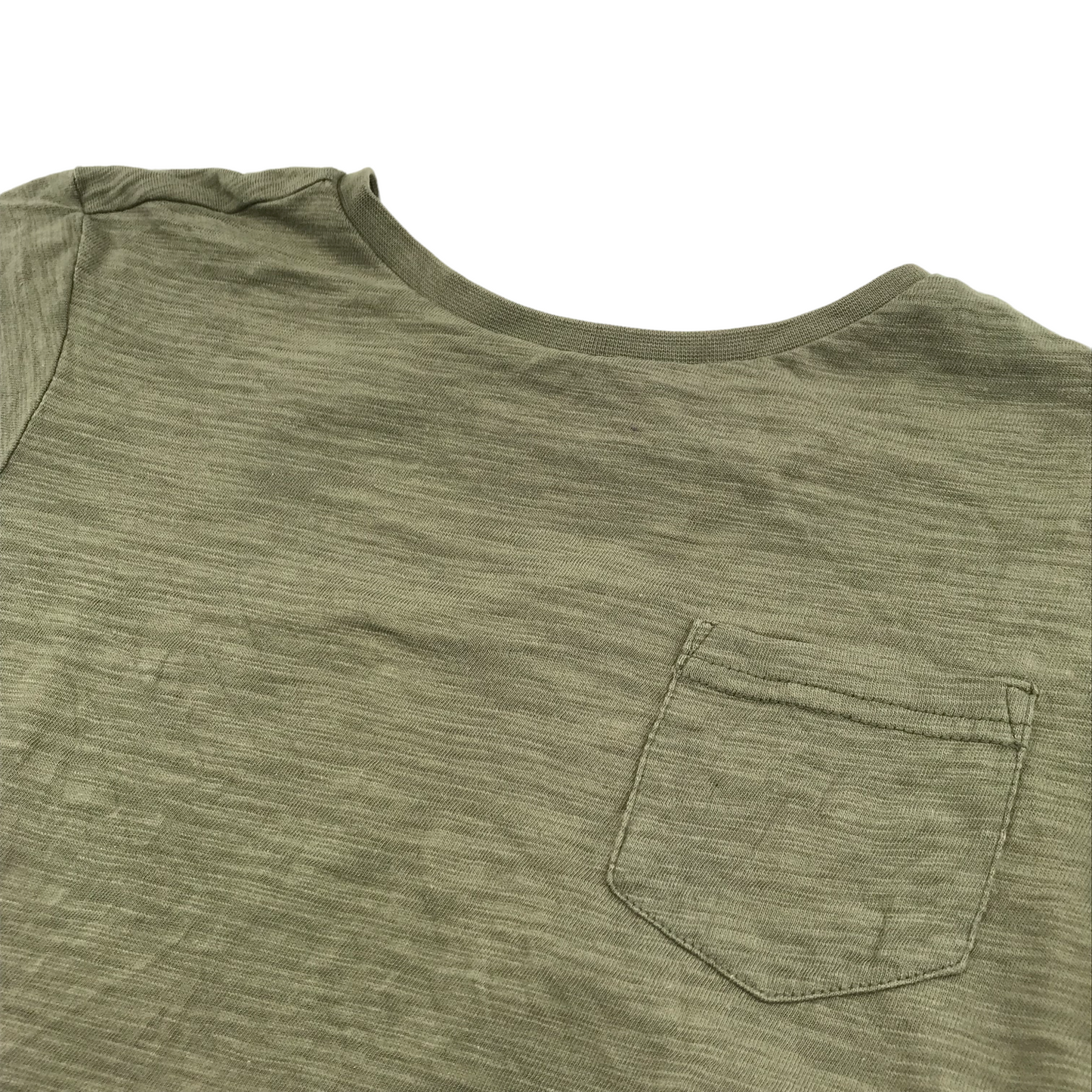 George Khaki Green Plain T-shirt Age 6