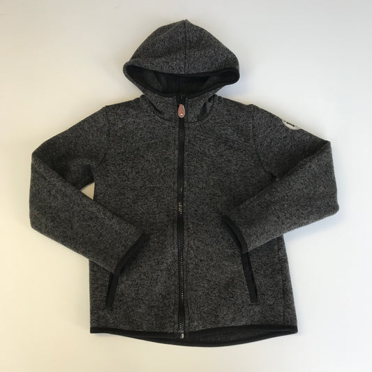 H&M Dark Grey Hooded Fleece Age 6