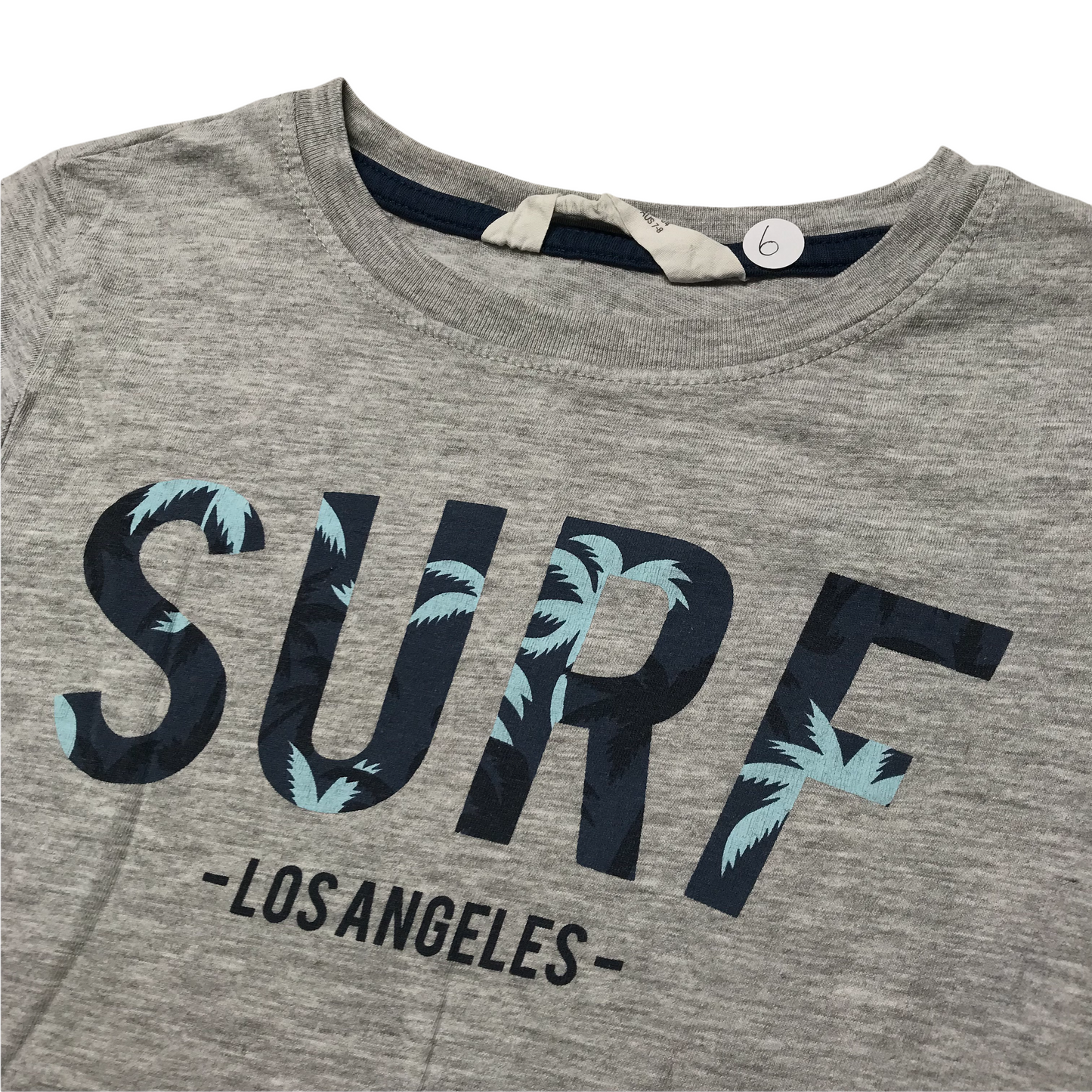 H&M Grey Surf T-shirt Age 6