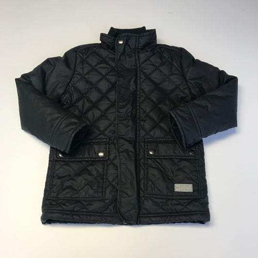 Jasper Conran Black Quilted Puffer Jacket Age 6