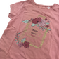Primark Pink Floral Graphic T-shirt Age 6