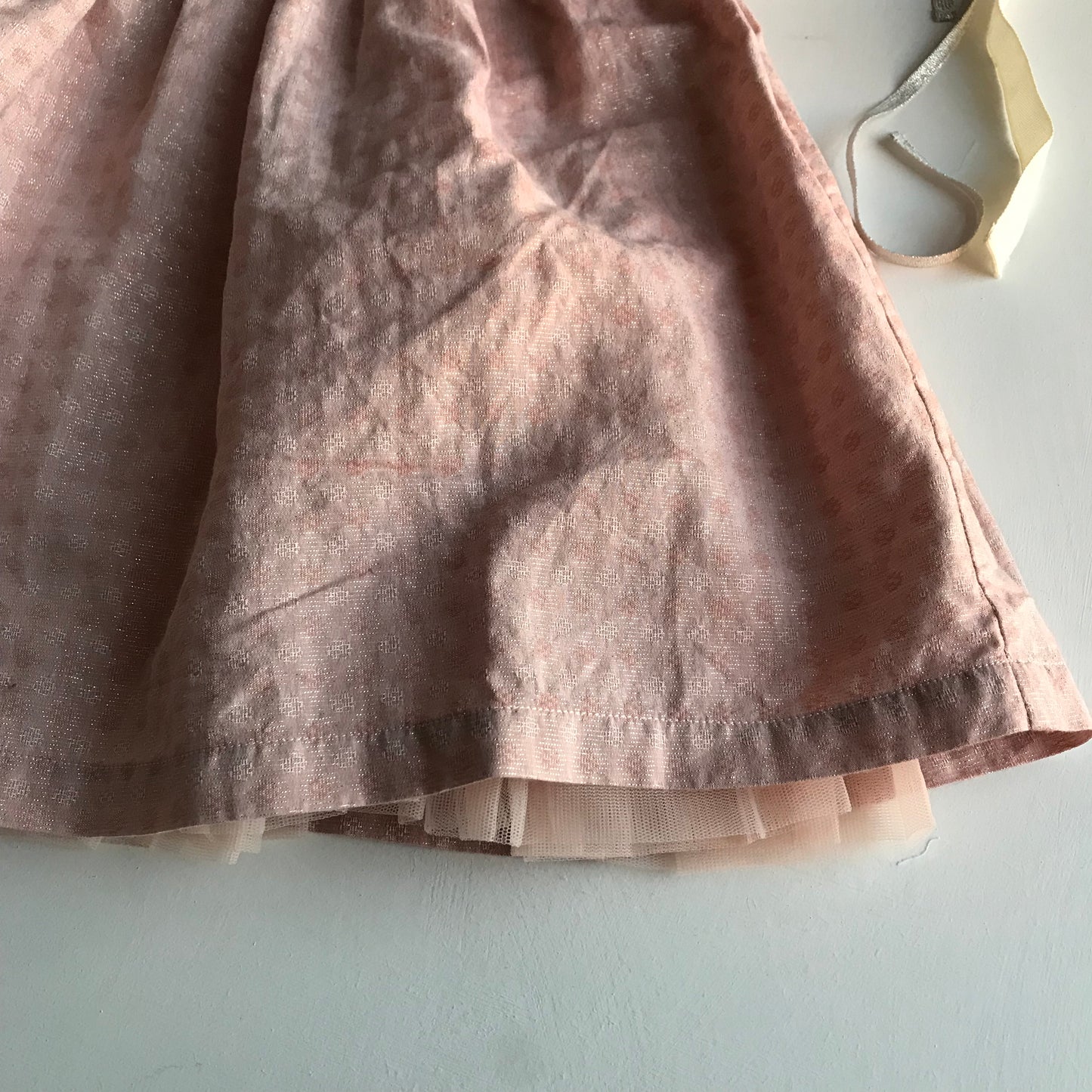 Pink Sparkly Dress Age 6