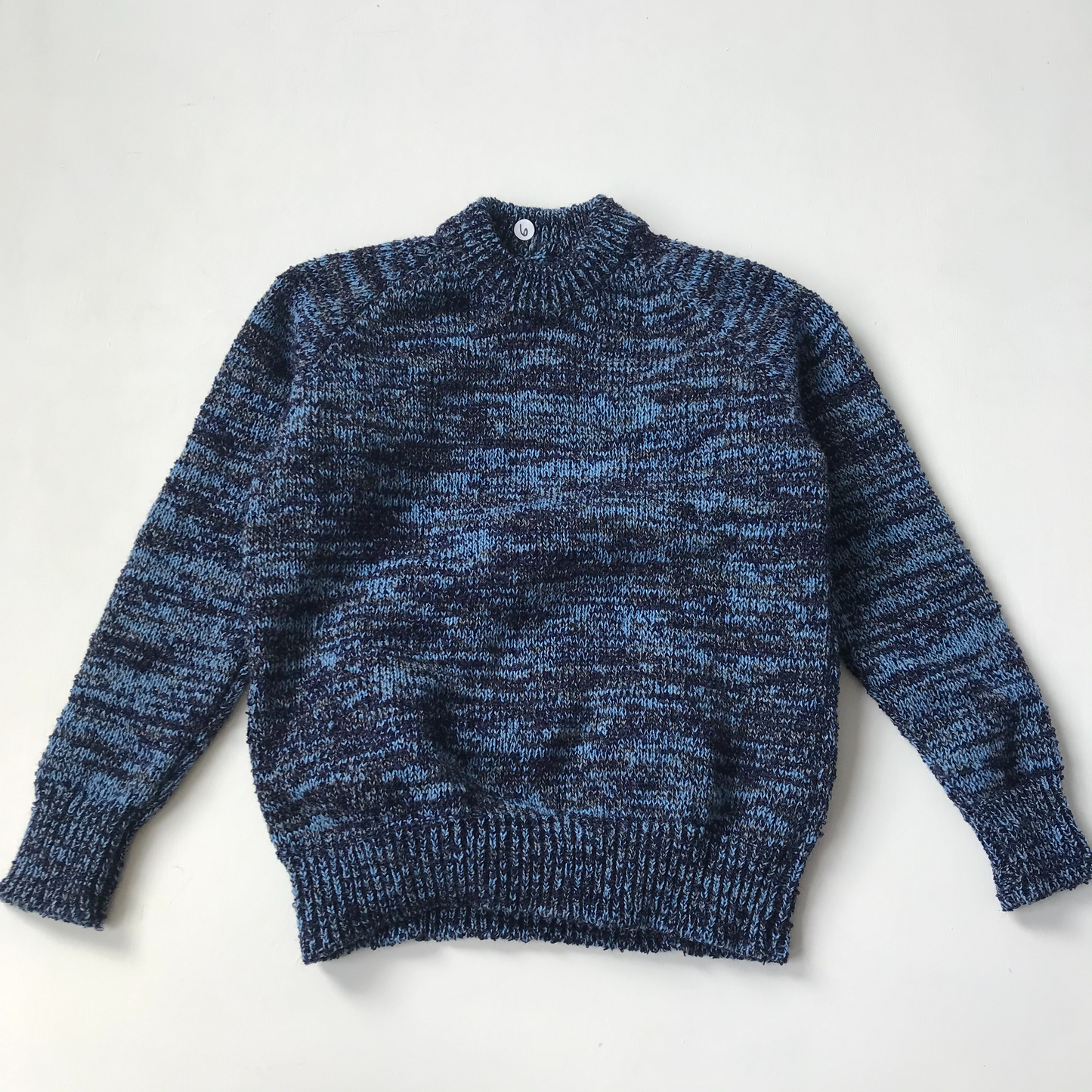 Jumper - Blue Knit - Age 6