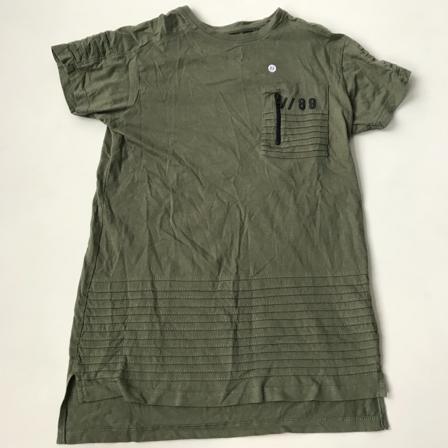 T-shirt - Khaki Green - Age 11