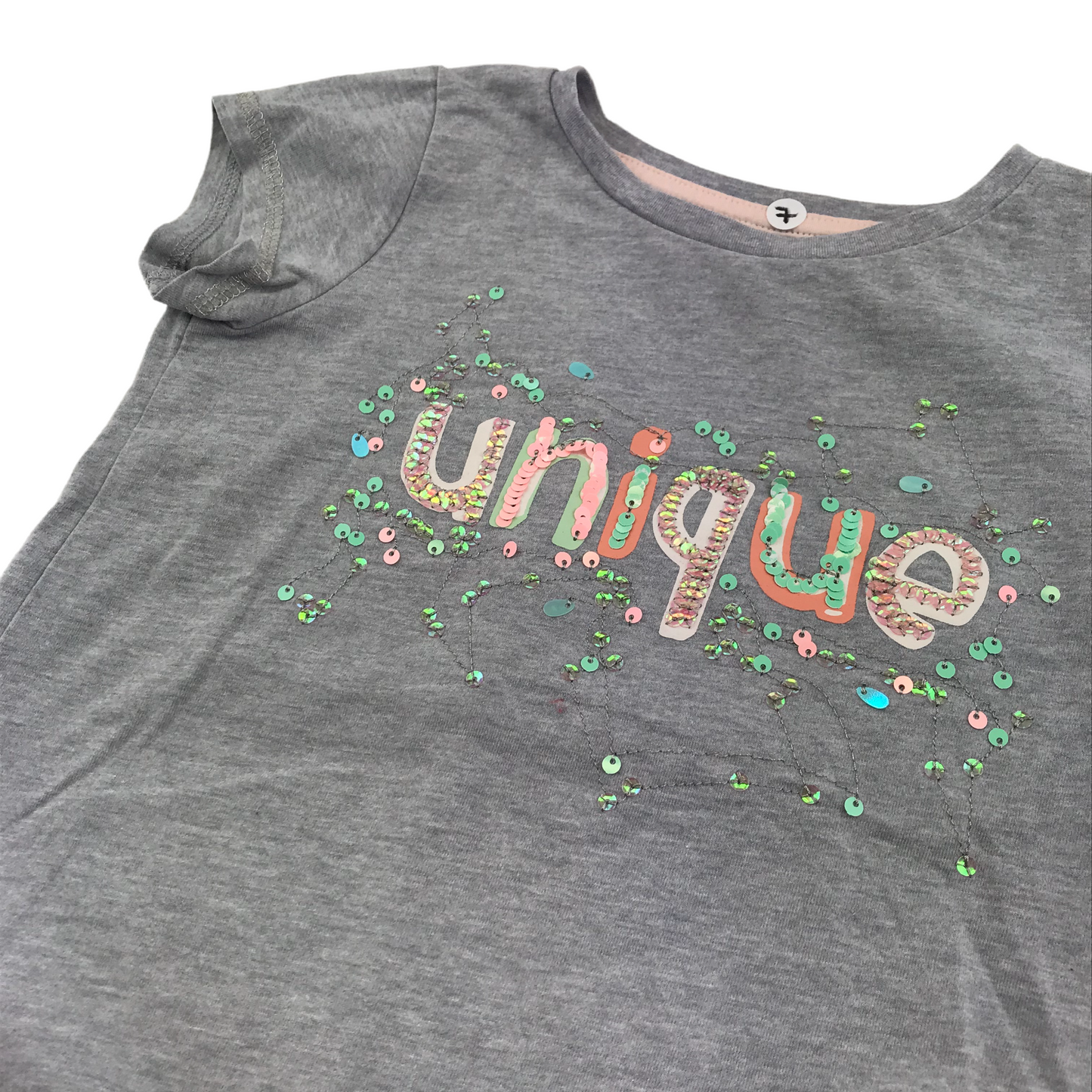 Nutmeg Grey Unique T-shirt Age 7