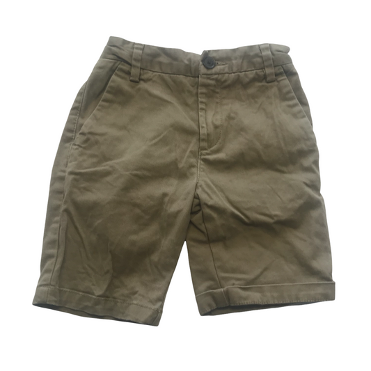 Next Beige Chino Style Shorts Age 7