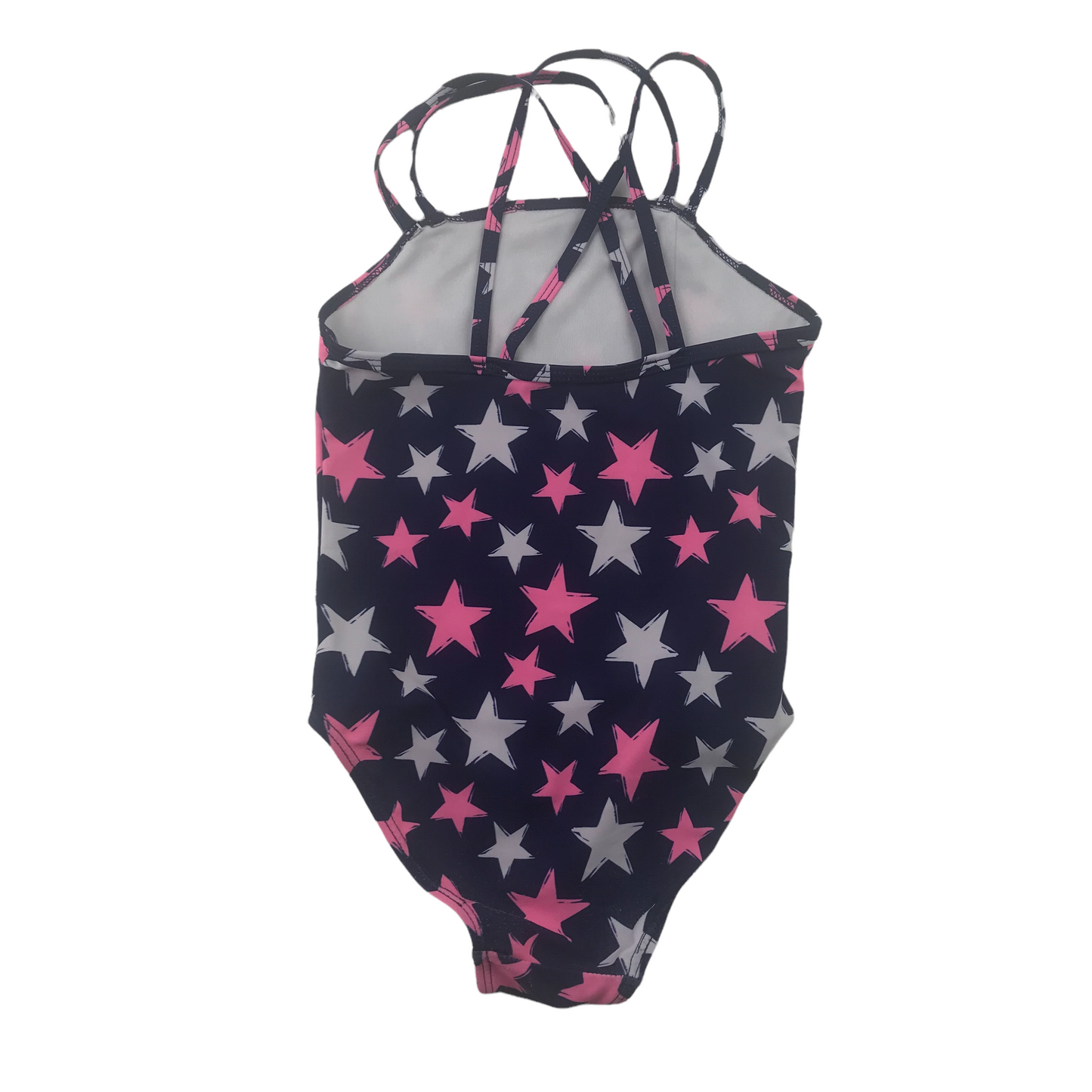 Tu Navy Starred Swimsuit Age 7