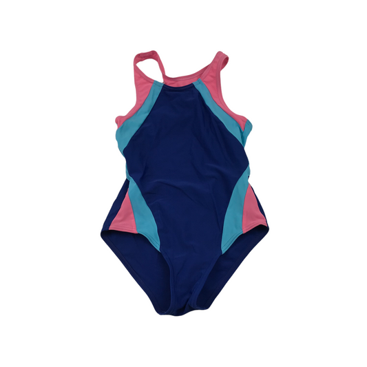 John Lewis Navy Blue Swimsuit Age 7