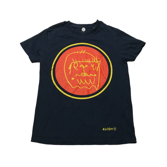 Forty Navy Blue Logo T-Shirt Age 7