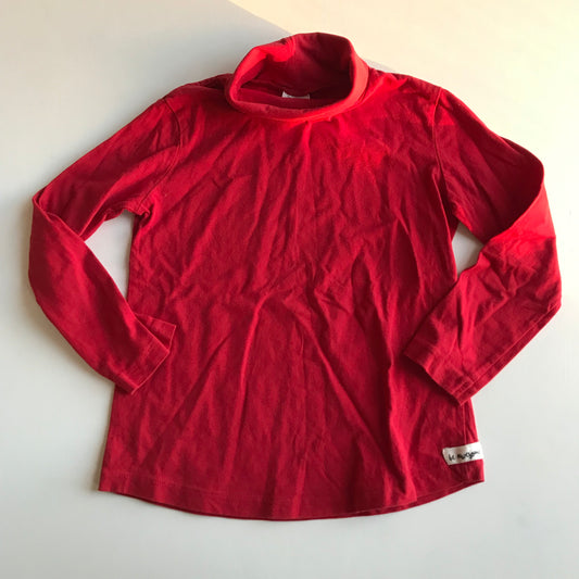 Zara Red Long Sleeve Turtleneck Top Age 7