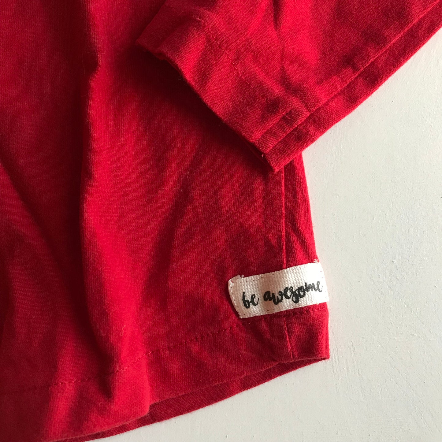 Zara Red Long Sleeve Turtleneck Top Age 7