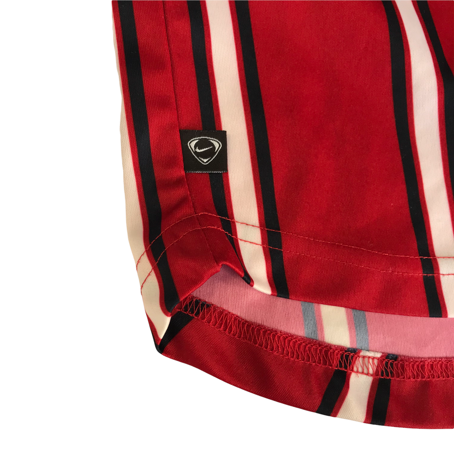Nike Red Stripy Sports Top Age 9