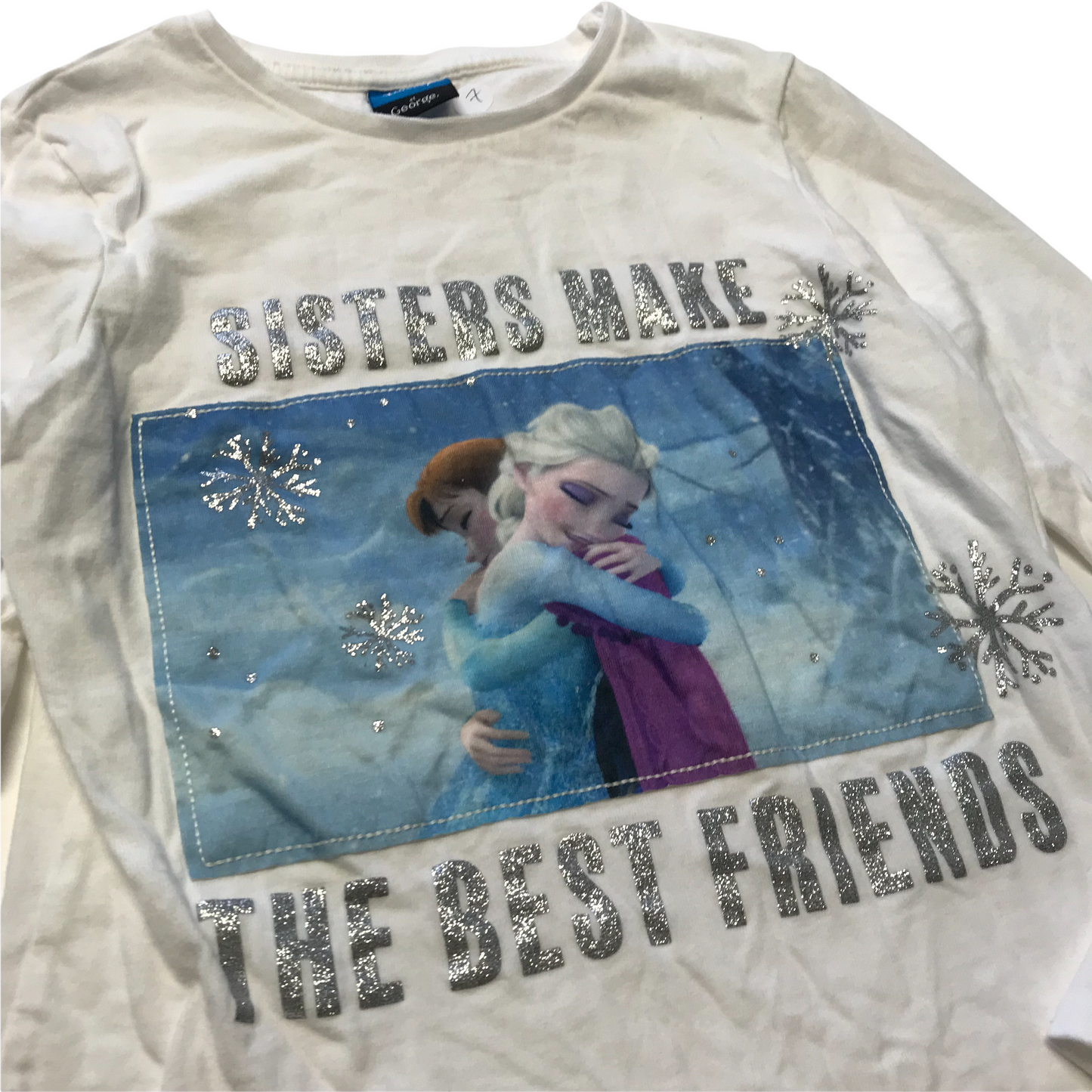 George White Disney Frozen T-shirt Age 7