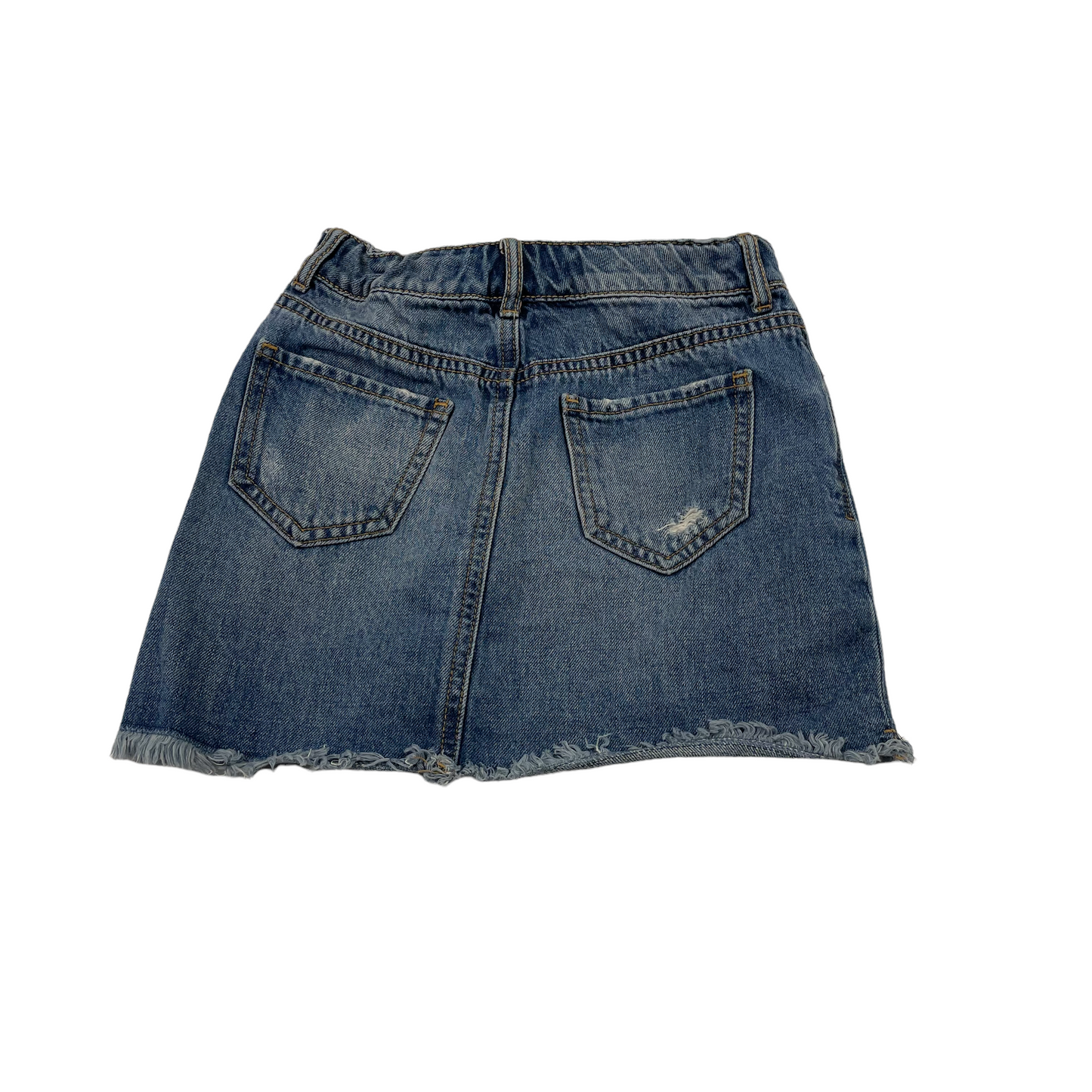 Gap Ripped Detail Denim Skirt Age 7