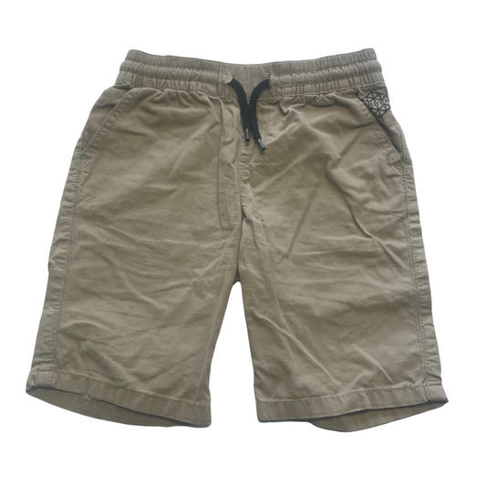 F&F Beige Plain Shorts Age 7