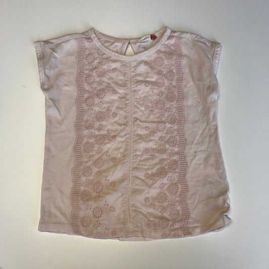 John Lewis Light Pink T-shirt Age 7