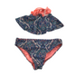 Primark Navy Blue Patterned 2-piece Swimsuit Age 7