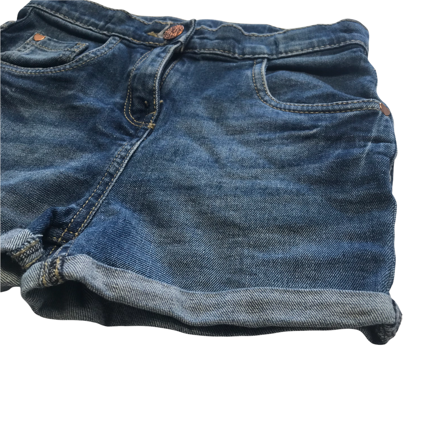 Nutmeg Blue Denim Shorts Age 7