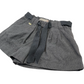 Zara Kids Grey Shorts with Fabric Belt Age 7
