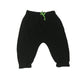 Matalan Black Knee High Joggers Age 6-7
