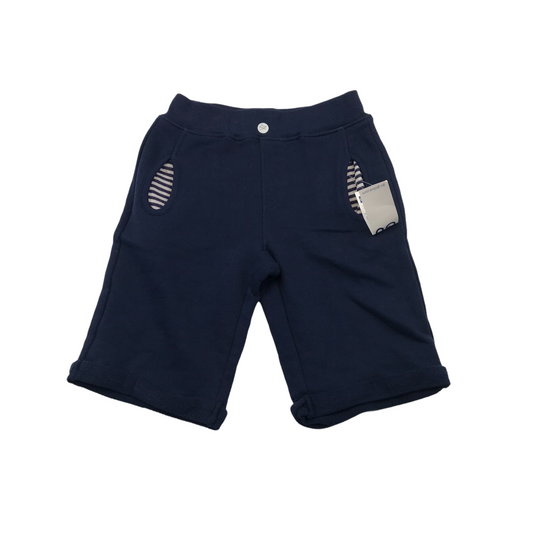 GU Navy Blue Jersey Shorts Age 7