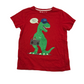 Primark Red Dinosaur T-shirt Age 7