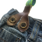 Primark Denim Shorts with Braces Age 7