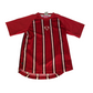 Nike Red Stripy Sports Top Age 9