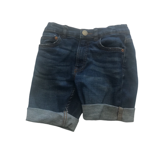 Zara Stretchy Blue Denim Shorts Age 7