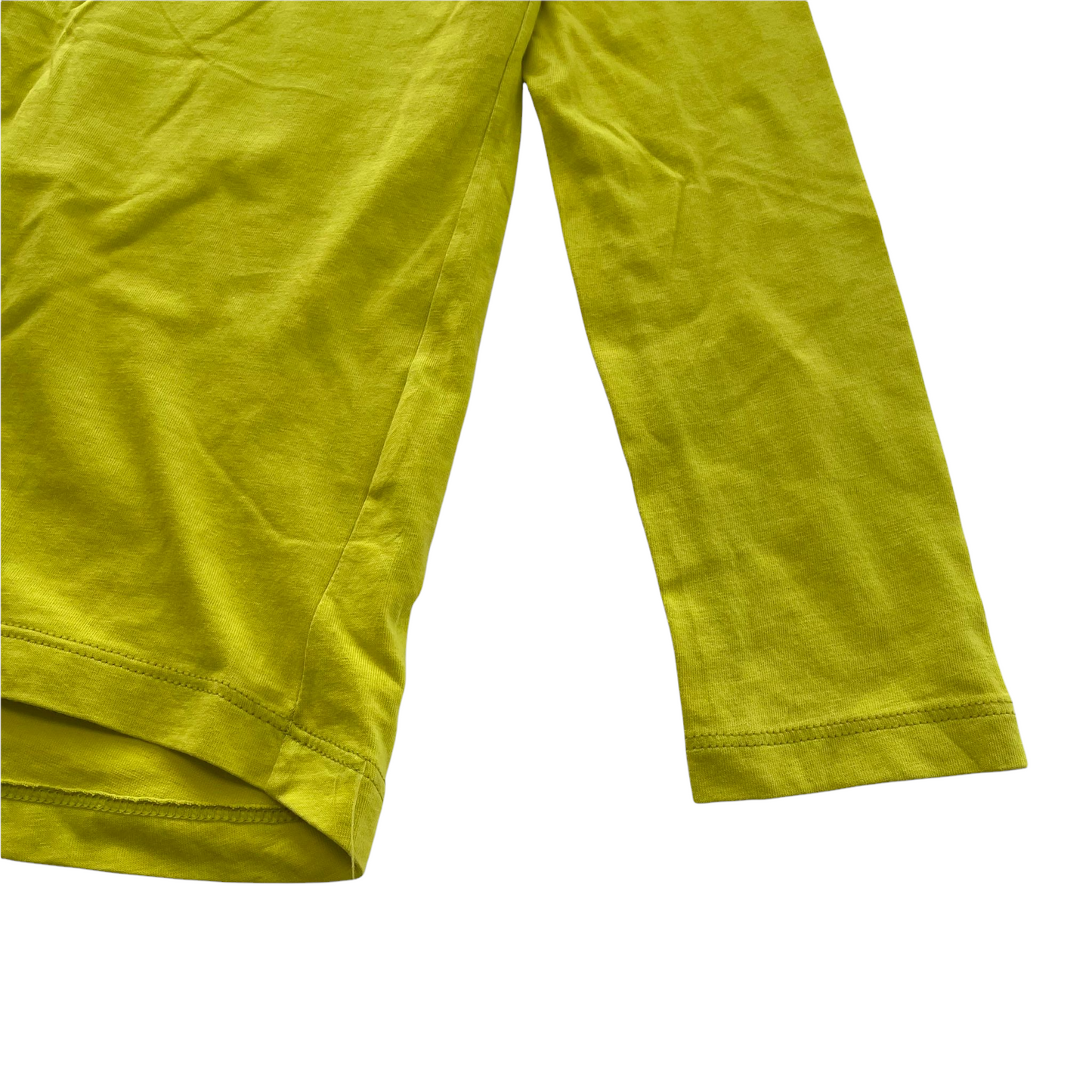 Sisley Yellow Long Sleeve T-Shirt Age 7