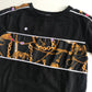 T-shirt - Long Black With Jewellery Print - Age 7