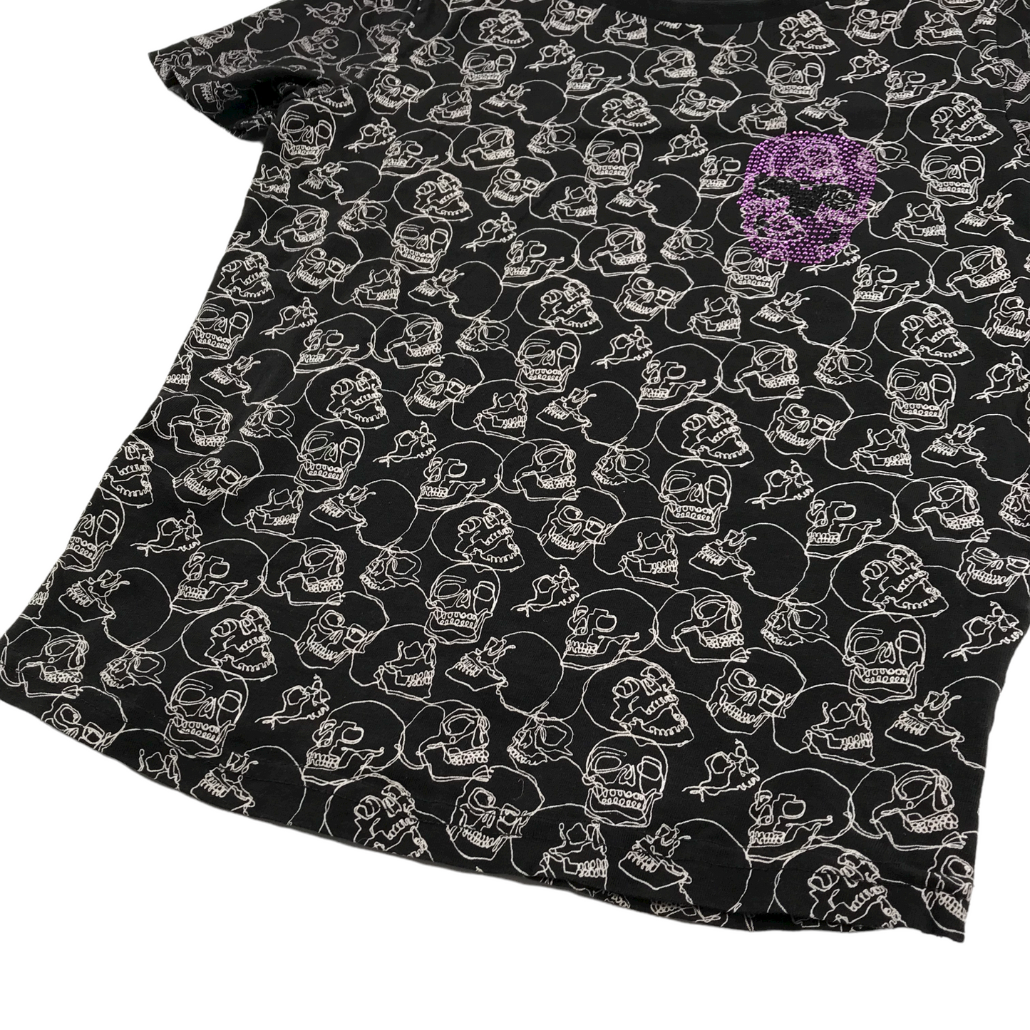 Tu Black Skulls T-shirt Age 7