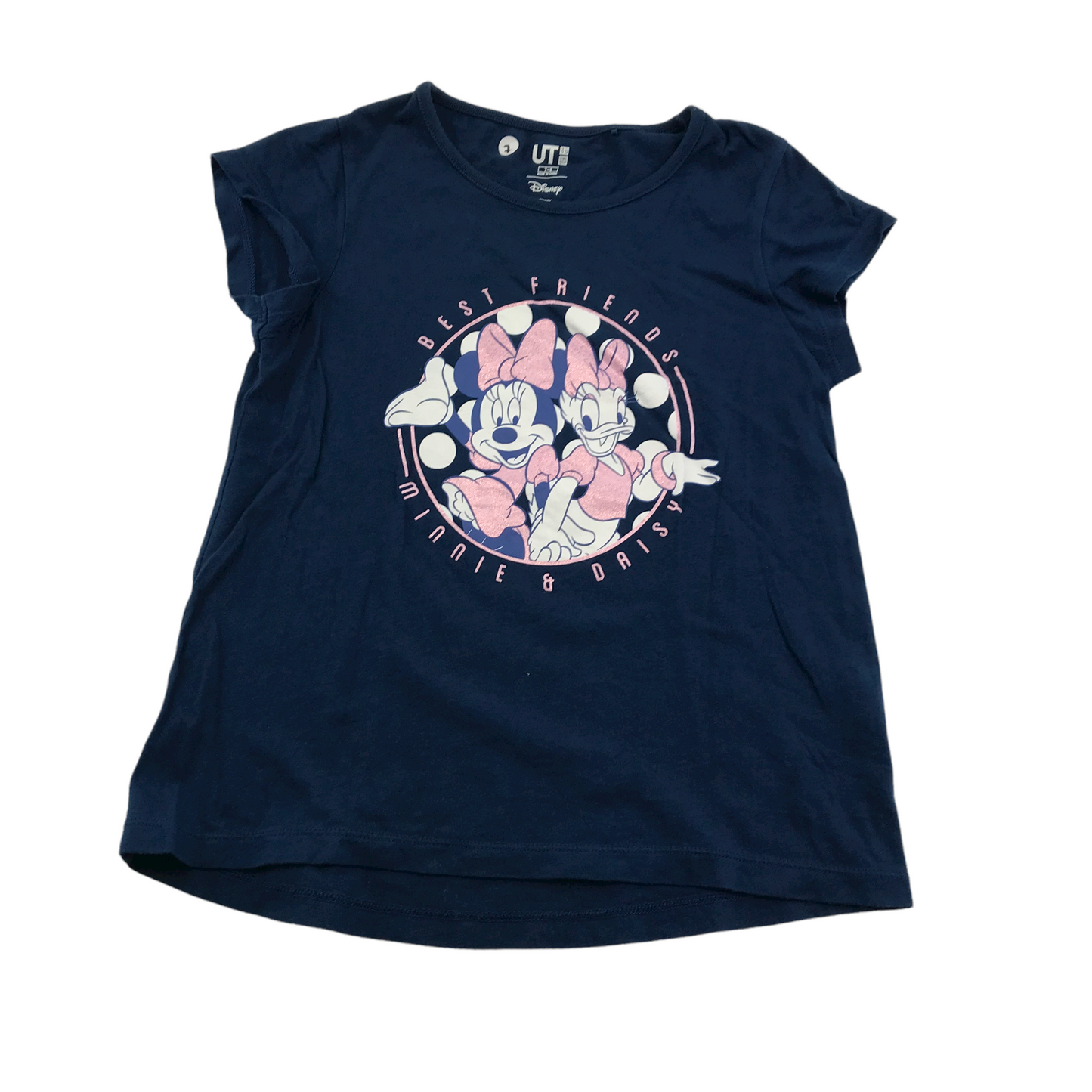 UT Disney Navy Minnie and Daisy Graphic T-shirt Age 7