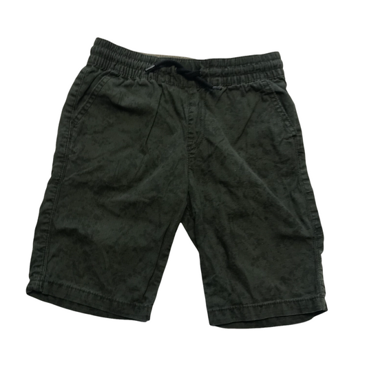 F&F Dark Green Patterned Shorts Age 7