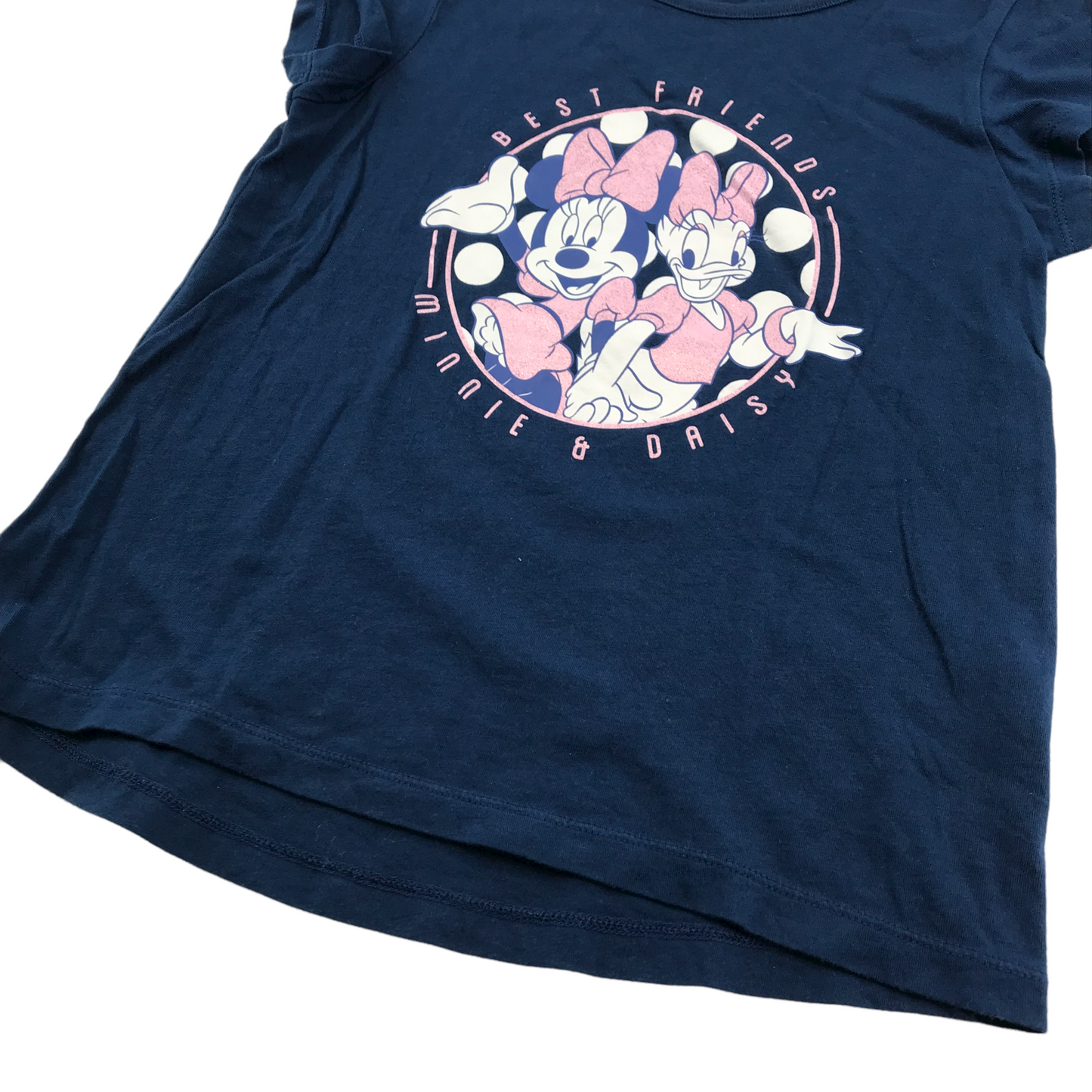 UT Disney Navy Minnie and Daisy Graphic T-shirt Age 7