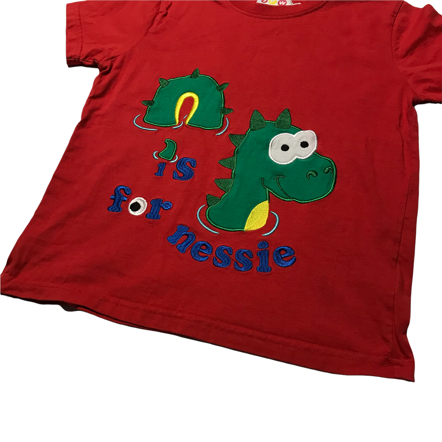 JPW Red Nessie T-shirt Age 7